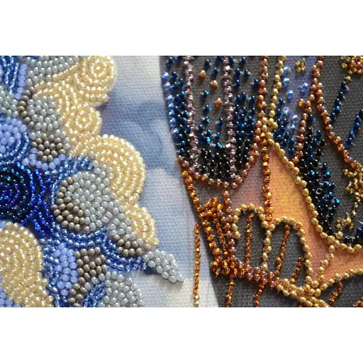 Набор для вышивки бисером "Воздушные приключения" AB-923, 28х28 см - фото 4