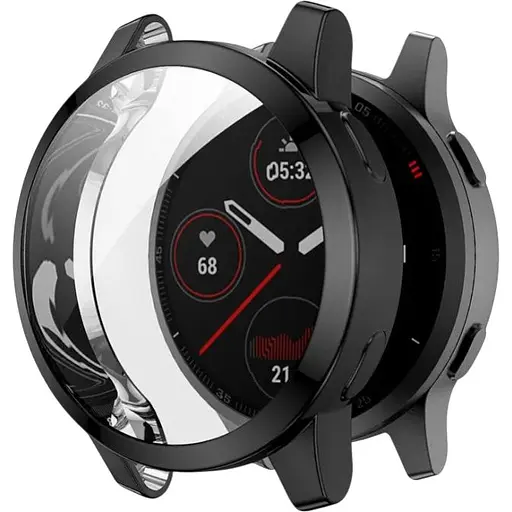 Чехол-накладка DK Silicone Face Case для Garmin Vivoactive 4 (016335) (black)