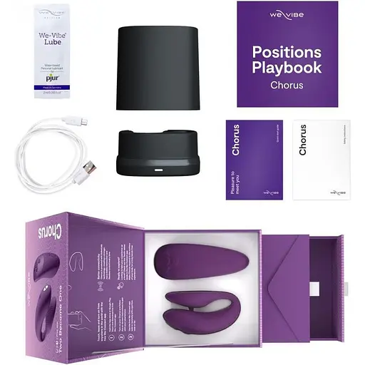 Смарт-вібратор We-Vibe Chorus Purple SO6923 (95328) - фото 7