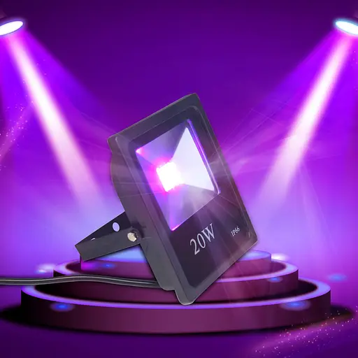 Ультрафиолетовый светодиодный прожектор Big LED Flood UV 20W - фото 3
