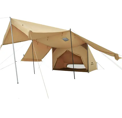 Намет одномісний з тентом Naturehike CNK2450WS026 (Коричневий)