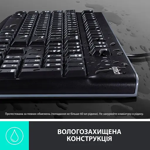 Комплект (Клавіатура та Миша) Logitech MK120 Desktop (920-002563) USB Black - фото 5