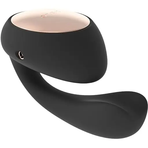 Смарт-вибратор Lelo Ida Wave Black вагинально-клиторальный технология WaveMotion 2 мотора - фото 4