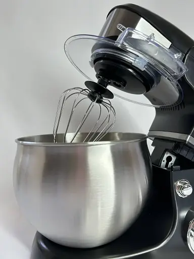Тестомес-миксер планетарный на 6 л 1600Вт. Royalty Line RL - РКМ-1600Вт Black - фото 4