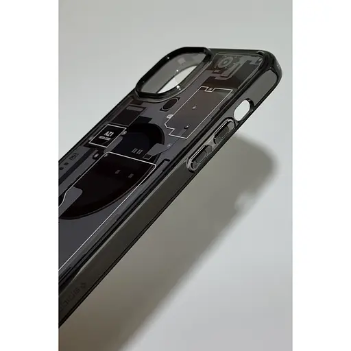 Чохол оригінальний протиударний Spigen Ultra Hybrid Crystal MagSafe для iPhone 14 Plus/15 Plus Zero One ACS06664 - фото 7