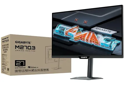 Монитор 27" Gigabyte iтор M27Q3 Gaming Monitor QHD IPS 300Hz/OC 320Hz (M27Q3 Gaming Monitor) - фото 7