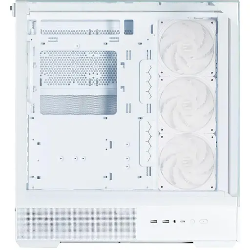 Корпус Zalman P40 Prism Plus ARGB без блока питания, белый (P40PRISMPLUSWHITE) - фото 7