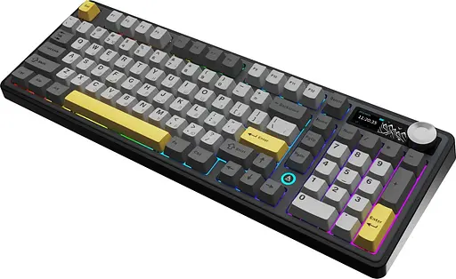 Клавиатура Ajazz AK980 V2 Maillard Switch Black (AK980-V2-M-BGY) - фото 3