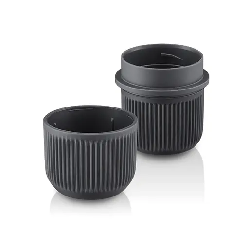 Эспрессо-кофеварка Wacaco Nanopresso 18 бар 80мл с чехлом Серый - фото 3