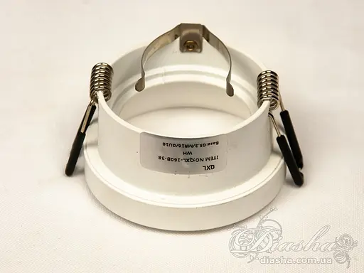 Унікальний, стриманий, алюмінієвий точковий світильник для зали, серія - фото 4