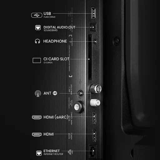 LED-телевізор Hisense 32A4Q - фото 5