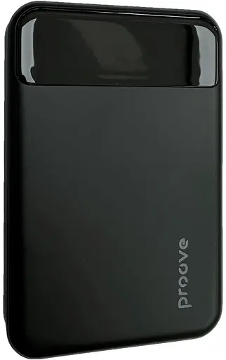 Павербанк Proove Hoodman Magnetic Black 10 000 mAh / 20 Вт (PBH120010001) - фото 1