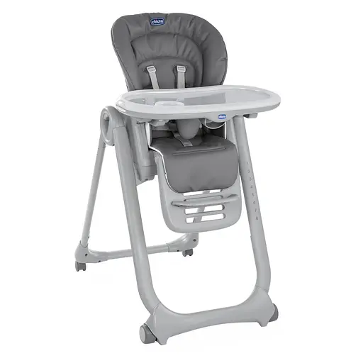 Стульчик для кормления Chicco Polly Magic серый (87162.40.05)