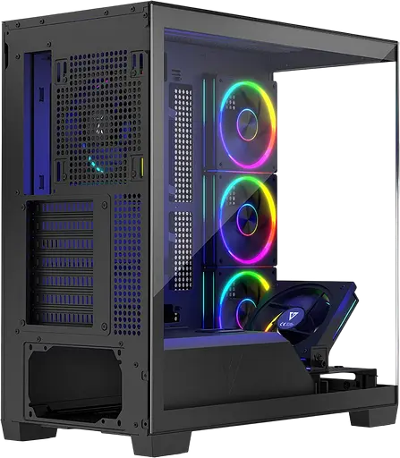 Корпус Modecom VOLCANO STELLAR ARGB MIDI Black (AT-STELLAR-5F-ARGB-10) - фото 4