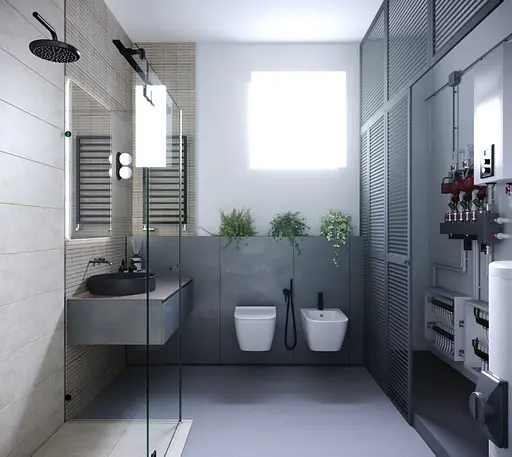 Настінне бра Babich Studio Bubble B Black (RAL 9005) - фото 7