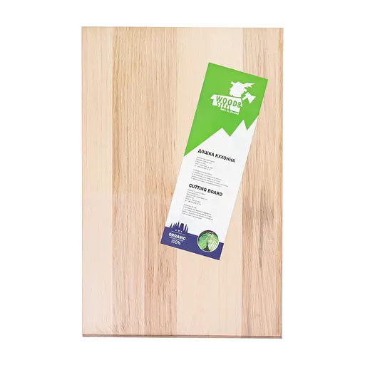 Доска кухонная разделочная деревянная из бука 33х50 см, Wood&Steel Бежевый 86369 - фото 6