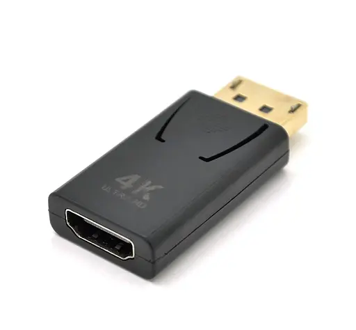 Конвертер-перехідник DisplayPort Male - HDMI Female VEGGIEG DH-4 4Kx2K