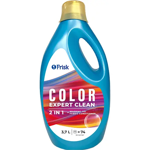Гель для прання кольорових речей Frisk Expert Clean 3.7 л
