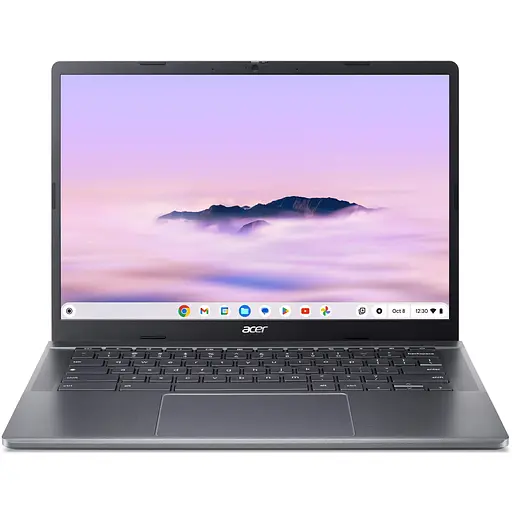 Acer Ноутбук Chromebook Plus CB514-3HT 14" WUXGA IPS Touch, AMD R3-7320C, 8GB, F512GB, UMA, ChromeOS, серый - фото 2