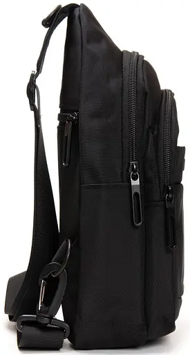 Сумка слинг Lanpad тканевая черный sum0028754 - фото 4