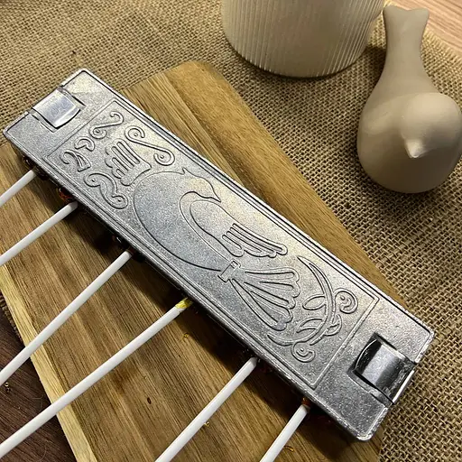 Форма для домашнего приготовления леденцов и конфет "Мишка, Рыбка, Белочка" + 10 палочек, ХЕАЗ Серебристый 85993 - фото 8