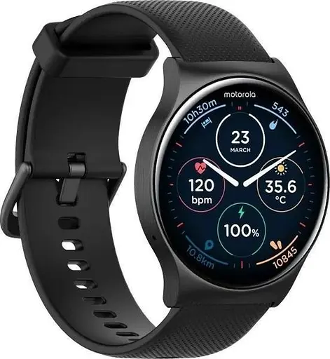 Смарт-часы Motorola Moto Watch 120 Phantom Black - фото 7