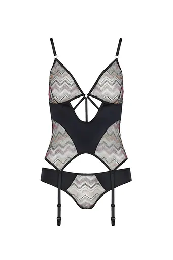 Корсет Casmir Lagerta S/M (чорний) - фото 12