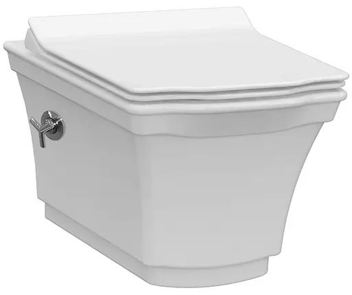 Унитаз подвесной с функцией биде Idevit Neo Classic Iderimless 3304-0617, Белый - фото 1