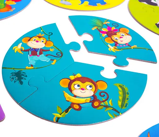 Дитяча настільна гра "Зоосвіт 3 в 1" VT2901-04 укр. мовою - фото 5