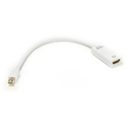 Кабель-переходник PowerPlant HDMI (F)-mini DisplayPort (M), 0.15м, 1.4V, 4K x 2K