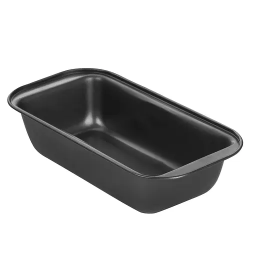 Форма прямоугольная хлебная для выпечки хлеба 25x13x6.5 см, A-plus Черный 83127 - фото 1