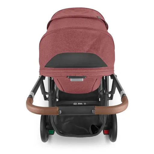 Прогулочная коляска Uppababy Cruz V2 - Lucy + люлька Uppababy Carrycot Lucy Rosewood Melange с карбоновым каркасом - фото 17