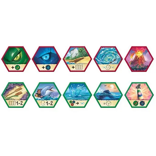 Настільна гра "Вижити: втеча з острова" Games7Days ZYGSTI01UA 50 фішок шукачів пригод - фото 5