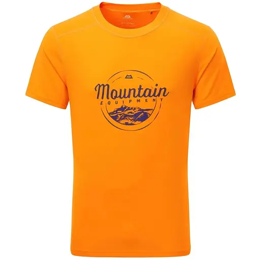 Футболка Mountain Equipment Headpoint Script Mens Tee Ember Yellow S (1053-ME-006627.01795.S)