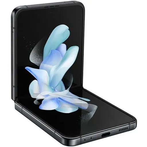 Смартфон Samsung Galaxy Flip 4 8/512GB Graphite (SM-F721B) [5G, NFC, 2 SIM/1 SIM + 1 eSIM] - фото 2