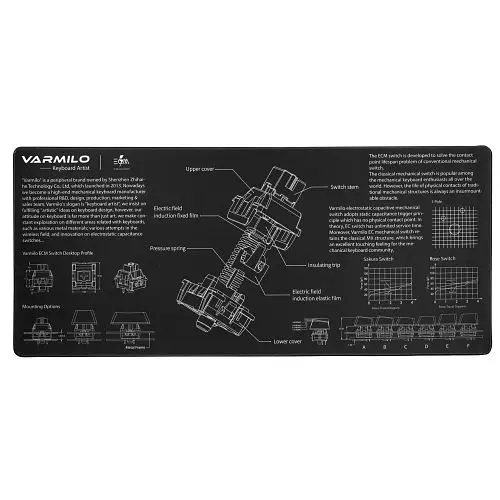 Ігрова поверхня Varmilo EC Mechanical Switch Desk Mat XL (ZDB005-01) - фото 1
