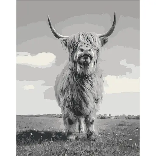 Картина за номерами "На пасовищі" Art Craft 12157-AC 40х50 см