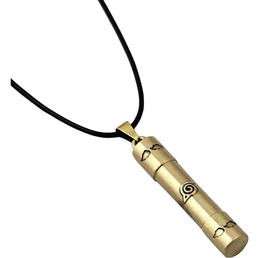 Кулон Свиток Anime Naruto Наруто Лого Символ Коноха NA 1084 - фото 1