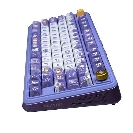 Клавіатура Valkyrie VK75 Merlin RGB Purple (MK20224486CN3) - фото 3