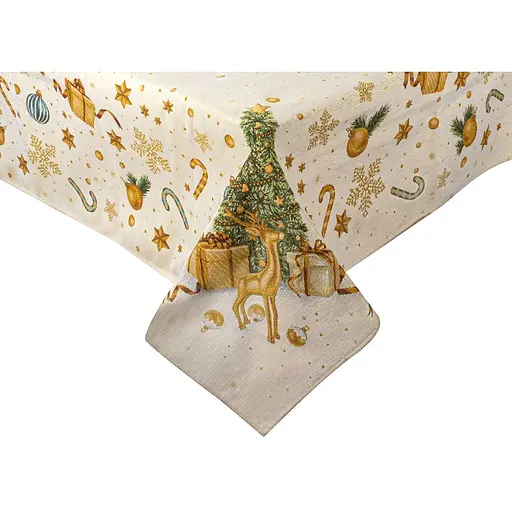 Скатерть Lefard Baloo Lurex Рождественская история 140x180 см (732-378)