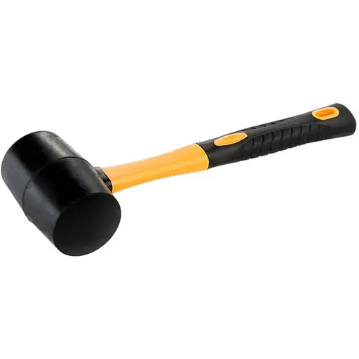 Киянка гумова Сила з фібергласовою рукояткою 450 гр - фото 1