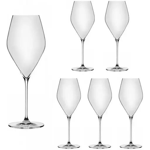 Набір келихів для вина Lora Мілан 570 мл 6 шт. NGC235SETWINE