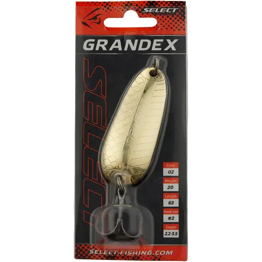Блешня Select Grandex 20 g 63 mm #02 - фото 2