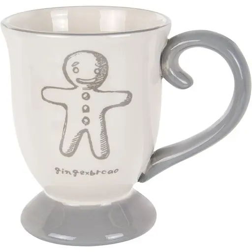 Кружка Lefard 858-0036 Новогодняя керамическая 600 мл Белая - фото 1