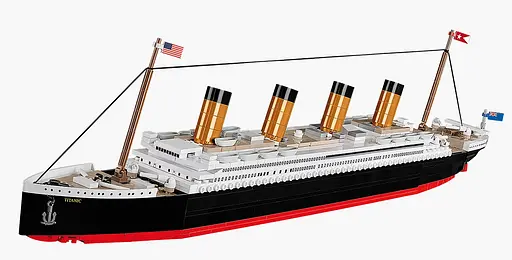 Конструктор COBI R.M.S. Titanic 1:450 (722 деталі) — Велика модель Титаніка 64 см - фото 2