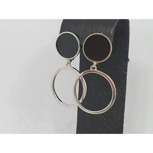 Серебряные серьги Vegas с эмалью. 20187Р - фото 2