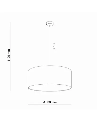 Підвісний світильник TK Lighting 4657 Earth E27 3x15W IP20 - фото 3