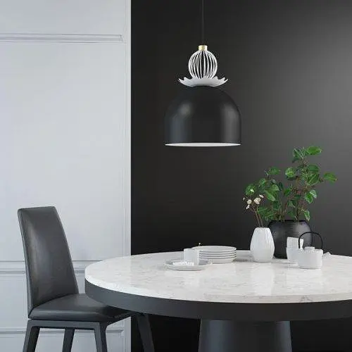 Люстра Mistress by Levantin design PikArt арт. 6124 Чорний/білий - фото 2