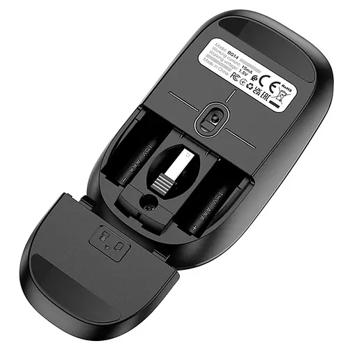 Миша Borofone BG14 Planet 2.4G Black - фото 3