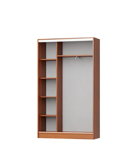 Шафа-купе дводверна MebelStar Стандарт AL ДСП/Дзеркало 120x45x210 см Дуб сонома (MBS-2371) - фото 2